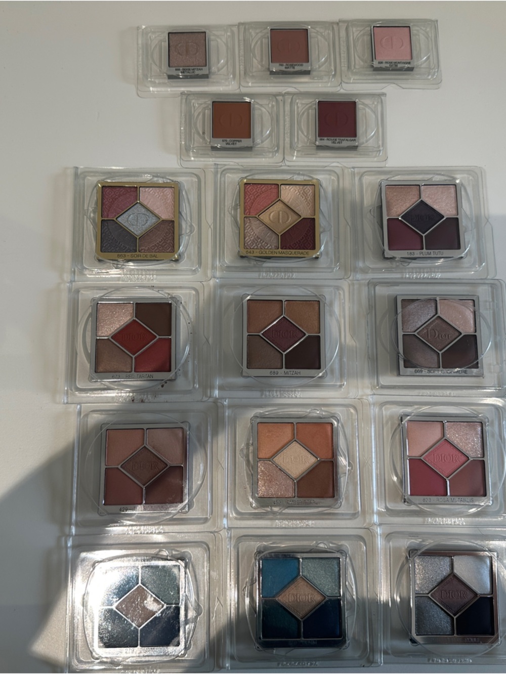 Dior Eyeshadow Lot